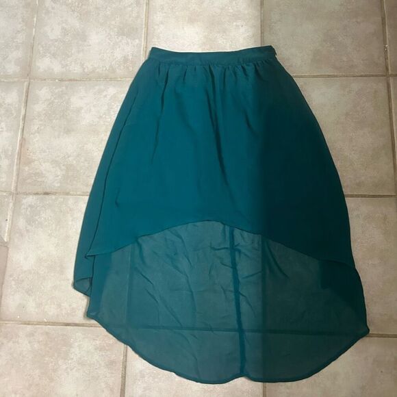 Vintage Xaci skirt high low size small - Picture 1 of 5